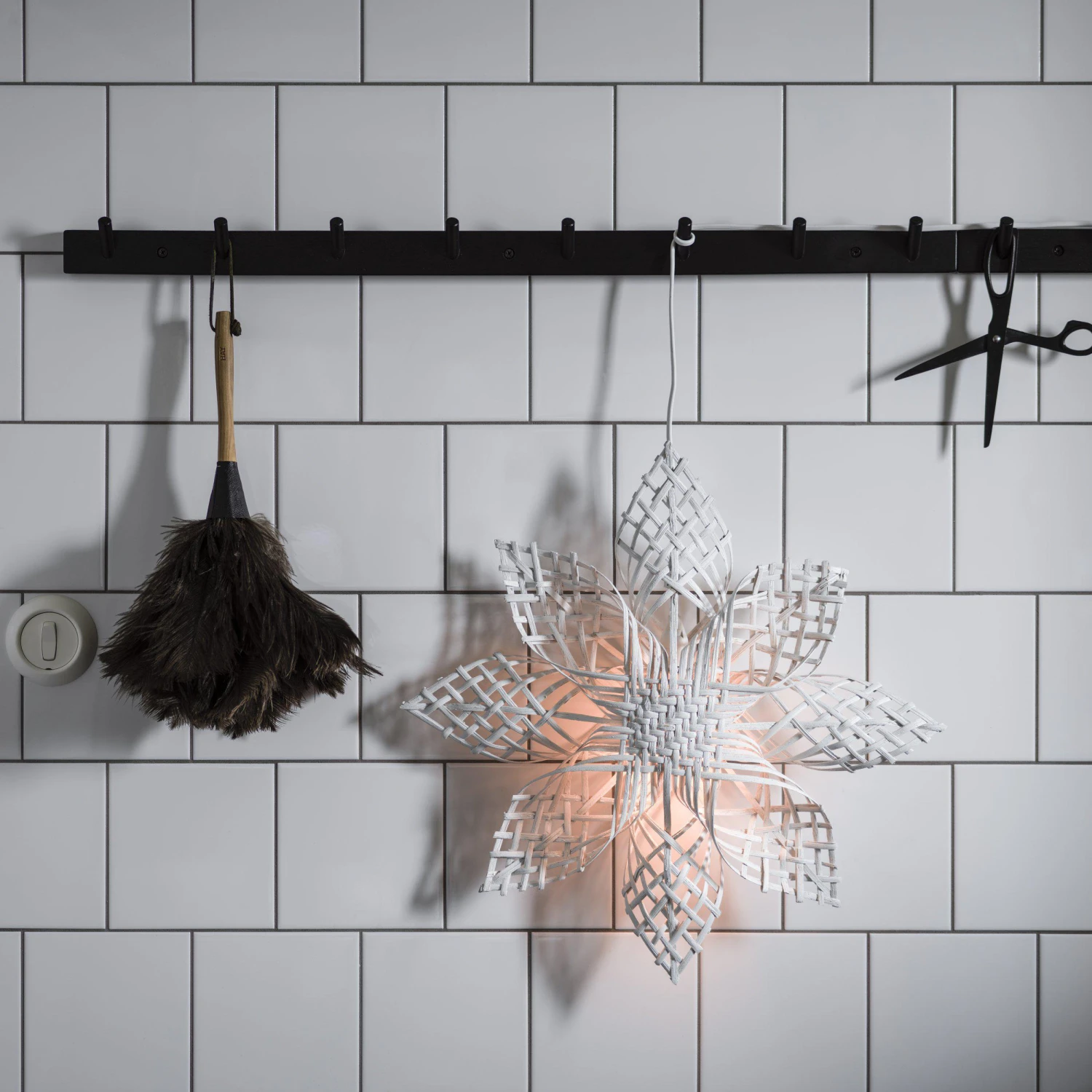 PR Home Anna Kerstster Wit 4 PR Home Anna Kerstster Wit - Afbeelding 2