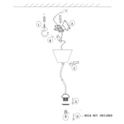 Globen Lighting Lampophangsysteem Voor Binnen IP20 -Verlichtingswinkel 46630 01 02 46d568c6ae