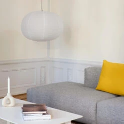 Hay Rice Paper Lampenkap Ellipse -Verlichtingswinkel 502357 01 10 EnvironmentImage 96b12a886a