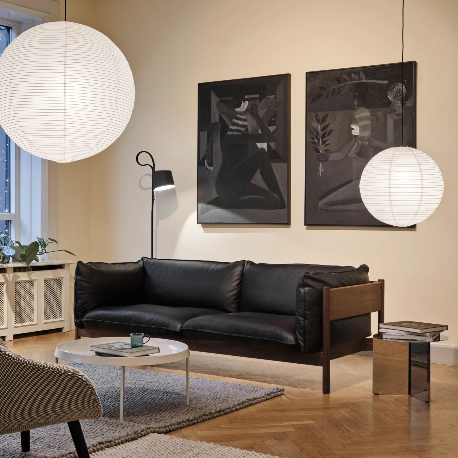 Hay Rice Paper Lampenkap Ø50 Cm 4 Hay Rice Paper Lampenkap Ø50 Cm - Afbeelding 2