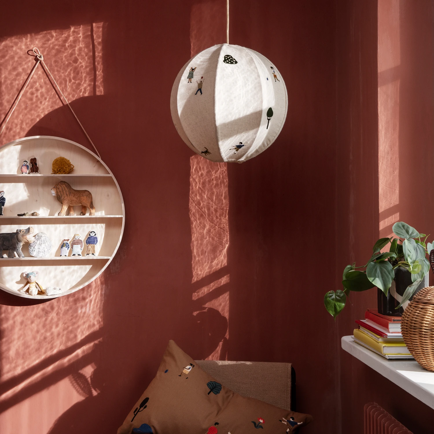 Ferm LIVING The Park Lampenkap Ø35 Cm 4 Ferm LIVING The Park Lampenkap Ø35 Cm - Afbeelding 2