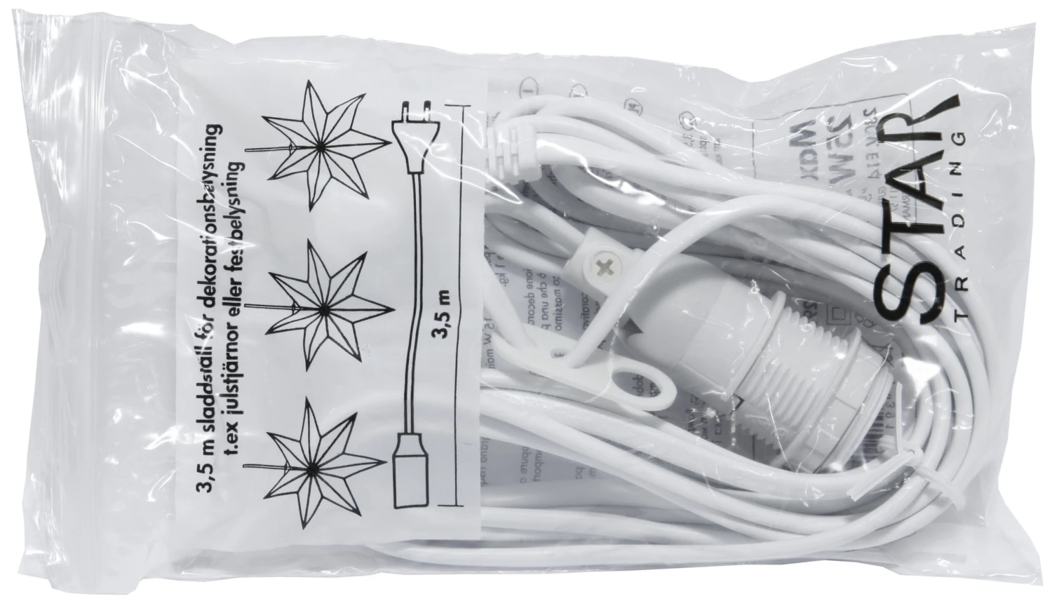 Star Trading Basic Kabelmanagement E14 3,5 M 4 Star Trading Basic Kabelmanagement E14 3,5 M - Afbeelding 3