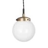 Globen Lighting Alley Hanglamp Mini 1 Globen Lighting Alley Hanglamp Mini -Verlichtingswinkel Alley pendel mini antikmC3A4ssing vit 5259c951a3